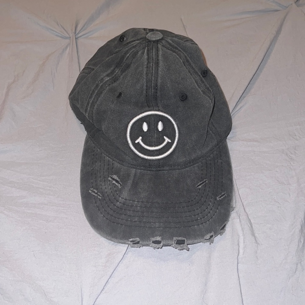 Smiley face hat